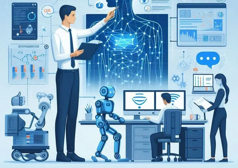 automatización de ia en trabajos
