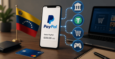 Las 6 mejores formas de cambiar saldo PayPal en Venezuela en 2026